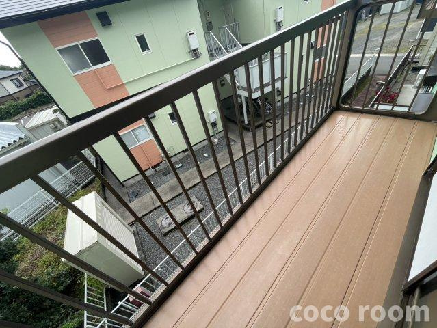 グリーンハイツ大紀のバルコニー