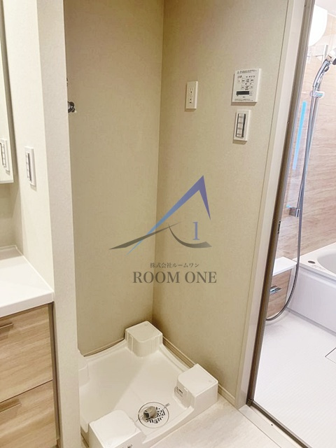 パークホームズ浜松町の設備|洗濯機置き場です。