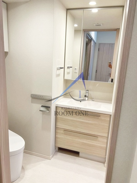 パークホームズ浜松町の洗面所|洗面台です。