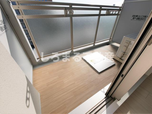 エスリード難波セントラルのバルコニー