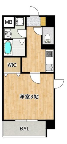 Aco　Mansionsの間取り