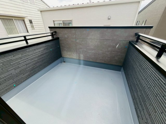 久喜市吉羽　第6期　全5邸のバルコニー|〇バルコニー〇
太陽の光が気持ちいいバルコニー！椅子を置いてテラスとしてもご活用いただけます（＾＾）
2025年10月撮影