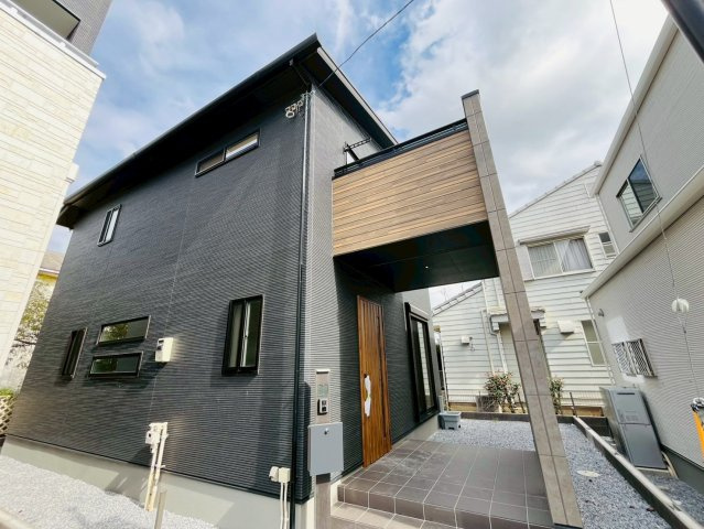 久喜市吉羽　第6期　全5邸の外観|広々LDK18.2帖！収納豊富な間取りです（＾＾）
2025年10月撮影