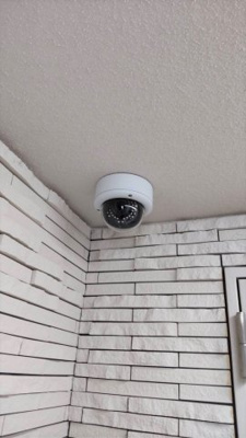 【セキュリティ】 | プレミア豊里 | 防犯カメラ設置あります