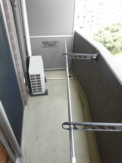 ラナップスクエア神戸県庁前のバルコニー