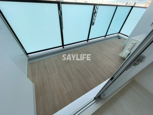 VITA荒本のバルコニー