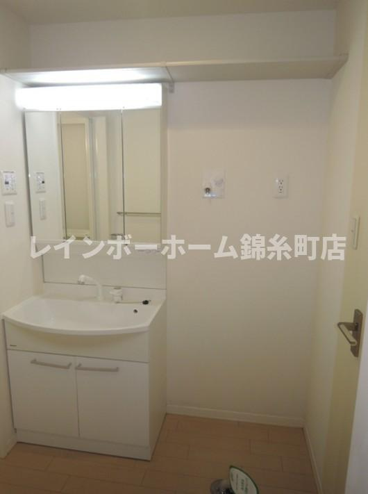 シャトーグレースの洗面所