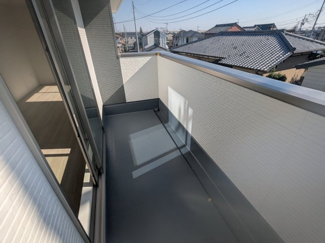 KIP高崎市上小鳥町2期のバルコニー