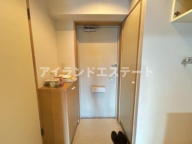 グレイスコートK　駅近　オートロック　女性限定　の玄関