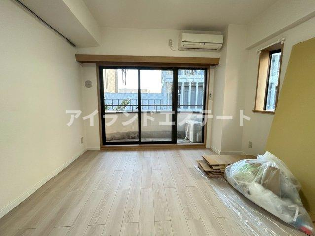 グレイスコートK　駅近　オートロック　女性限定　の居間・リビング