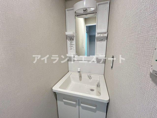 グレイスコートK　駅近　オートロック　女性限定　の洗面所