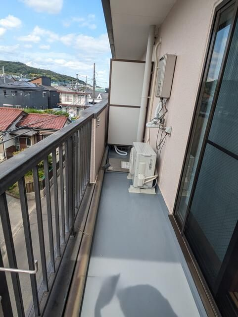 タプラ下荻野のバルコニー