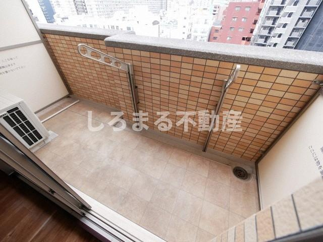 ビエラコート天神橋のバルコニー