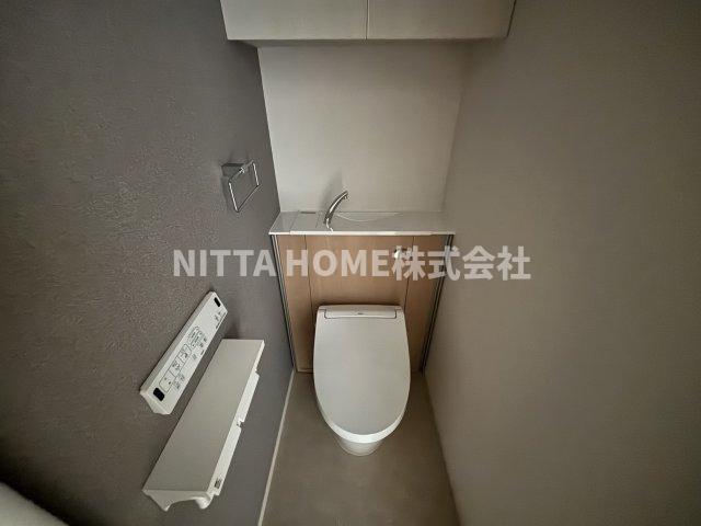 メゾン・シャトンⅡのトイレ|温水洗浄便座付きのトイレになります＊