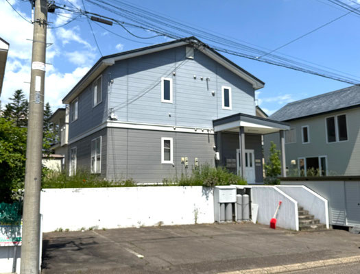 網走市向陽ヶ丘３丁目１０　共同住宅の外観