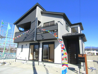 【外観】 | ブルーミングガーデン甲斐市篠原3棟　1号棟 | きれいな外観です