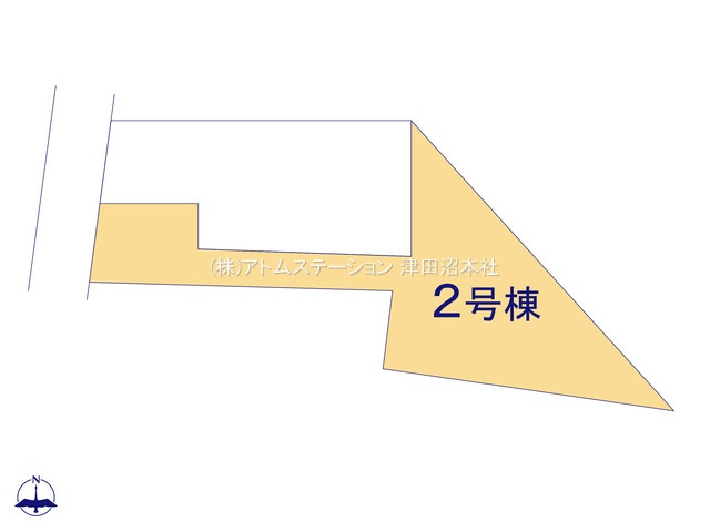 【区画図】 | アトムセレクト三山９丁目　２号棟