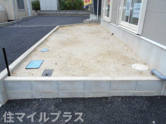 【庭】 | 郡山市城清水新築一戸建て2棟 | お庭で自由な時間を過ごせます