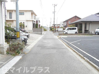 【前面道路含む現地写真】 | 郡山市城清水新築一戸建て2棟 | 前面道路含む現地写真です