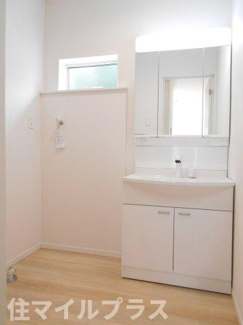 【独立洗面台】 | 郡山市城清水新築一戸建て2棟 | 独立洗面台です