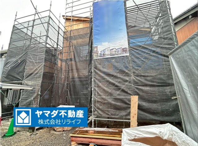 グラファーレ　一宮市あずら3丁目　全1区画分譲の外観|「現地（2025年10月9日）撮影」　
■外観写真　
■ヤマダ不動産　株式会社リライフ　