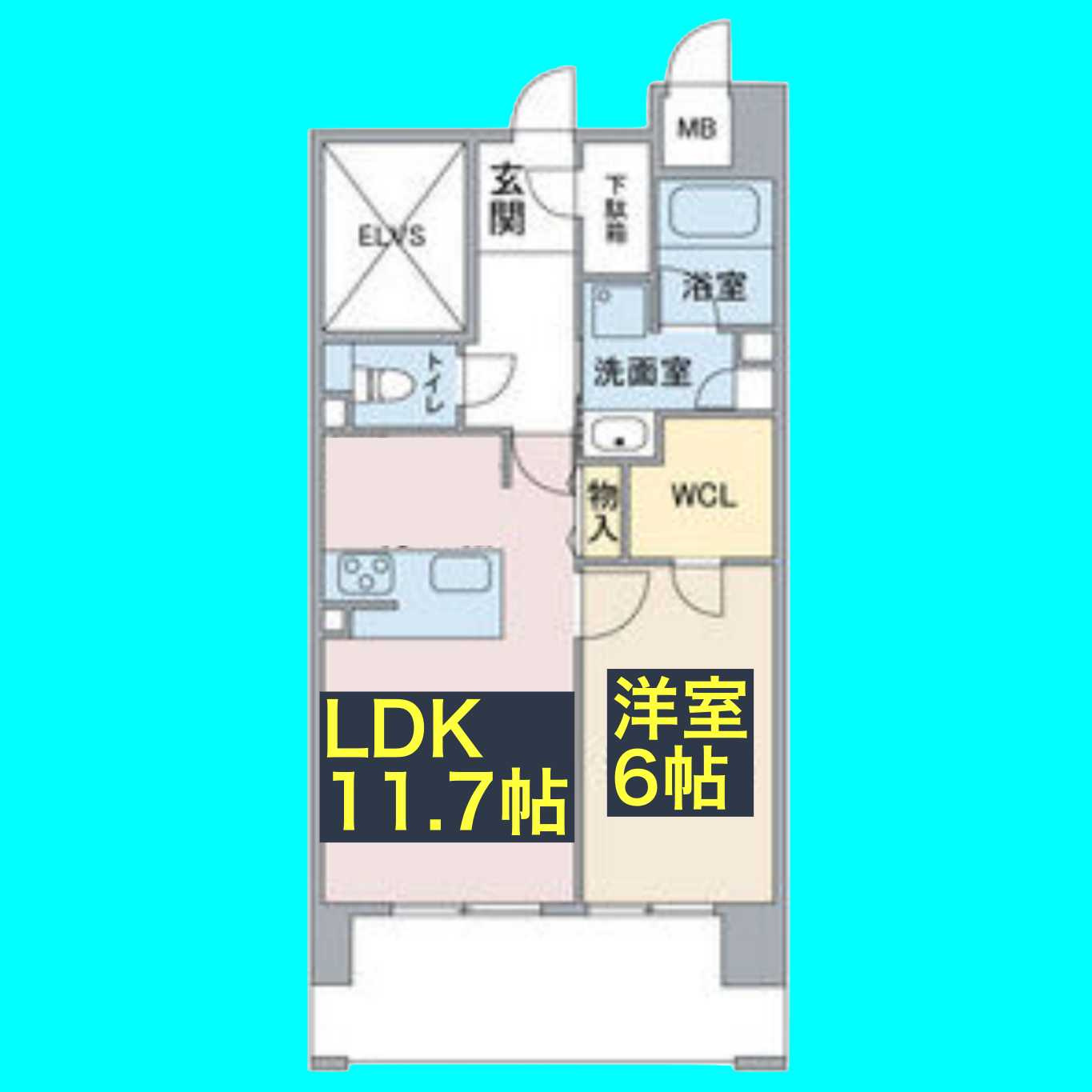 Grand Palace IKAIの間取り