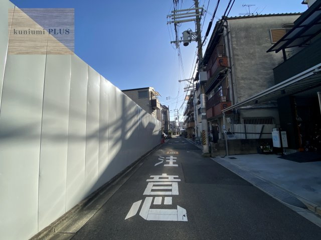 東大阪市稲田上町1丁目の前面道路含む現地写真