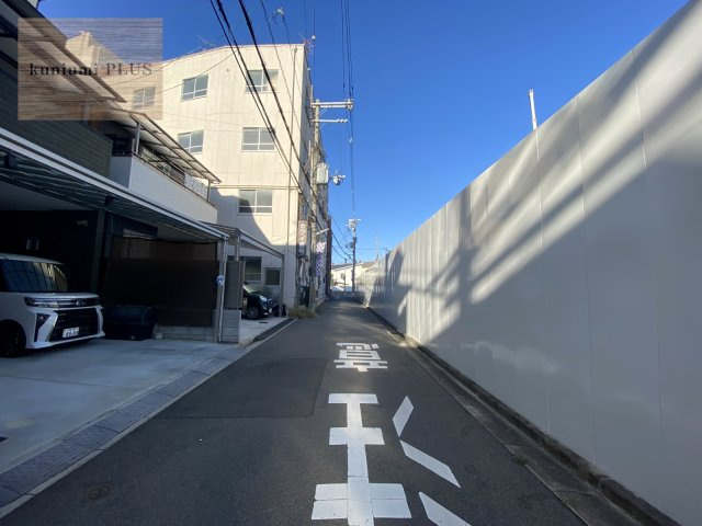 東大阪市稲田上町1丁目の前面道路含む現地写真