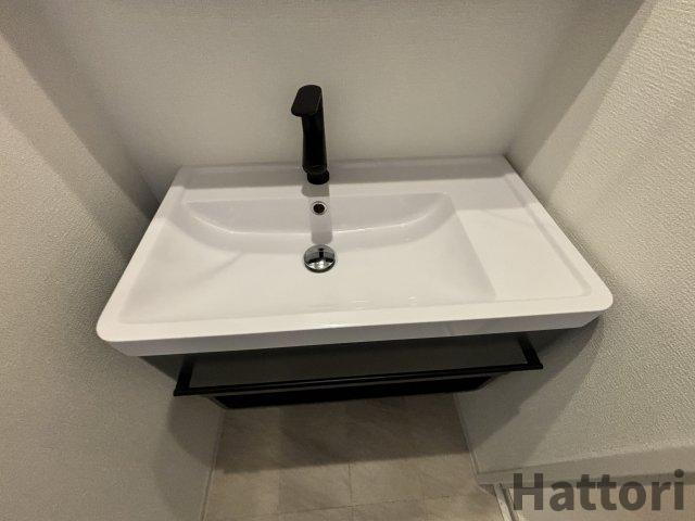 セレニテ天六ミラクの洗面所