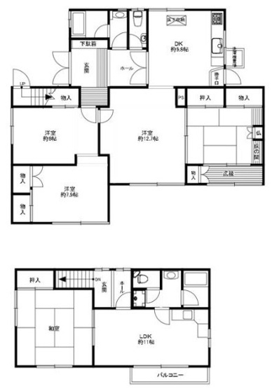 【間取り】 | S22213-岩倉北