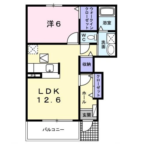 【間取り】 | カルム・プロムナードⅡ