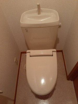 【トイレ】 | カルム・プロムナードⅡ | コンパクトで使いやすいトイレです