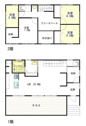 【間取り】 | 令和3年1月築 敷地約217坪 お庭にプールとウッドデッキ付 一宮海岸車で約3分 リゾートセカンドに