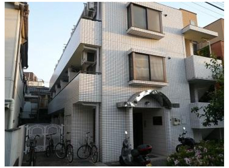 エヴェナール高円寺Ⅲの外観|落ち着いた雰囲気の外観です