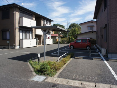 【駐車場】 | レジデンス・ノヴァＢ | 駐車場2台込みです♪