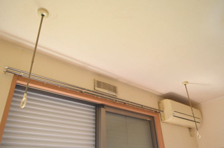 【設備】 | Kiratech　White | 室内物干