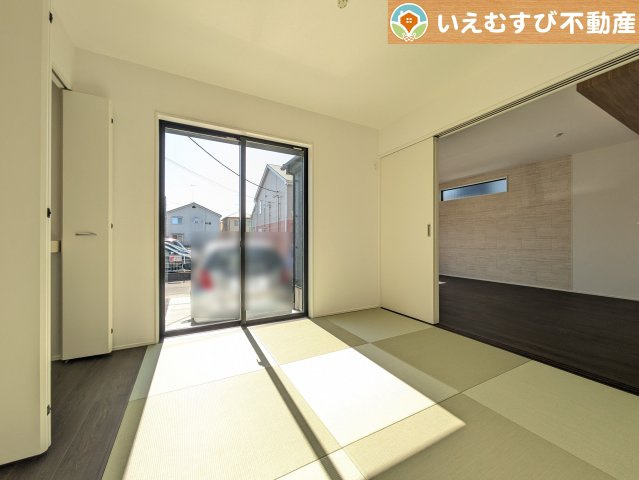 GRAFARE　行田市矢場の和室|和室は小さなお子様のお世話に大活躍
和室がLDK横なので帰宅時などにちょっと休憩するにも便利です♪