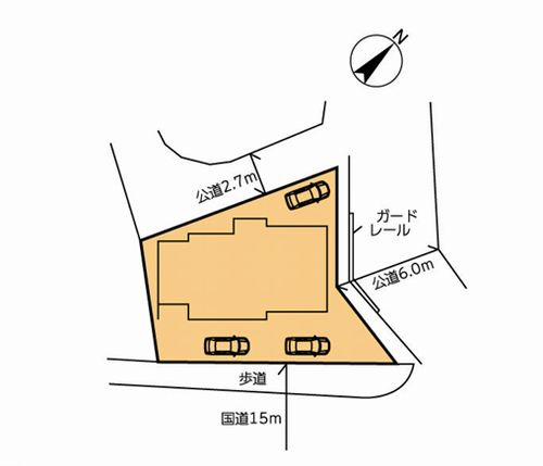 【区画図】 | 【仲介手数料０円】小田原市東町5丁目　新築一戸建て | 小田原市東町5丁目　新築一戸建て