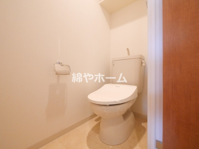 ドゥーエ森ノ宮のトイレ|シンプルで使いやすいトイレです