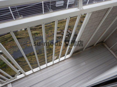 【バルコニー】 | ハイツ大沢 | 陽当たり良好なバルコニーです