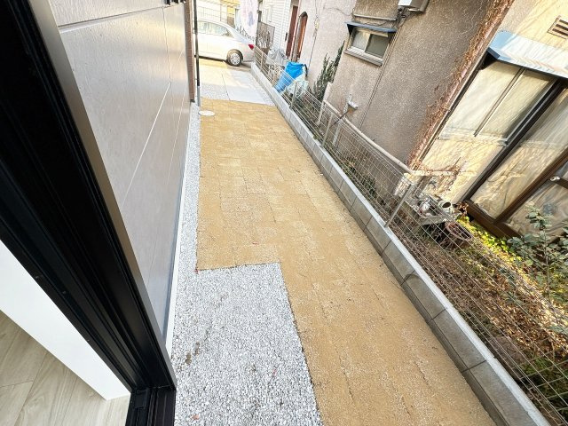 【庭】 | 富士見市上沢1丁目　新築一戸建住宅　全1棟　(ふじみ野店) | 136平米のゆとりある敷地。ガーデニングも楽しめるお庭がございます。