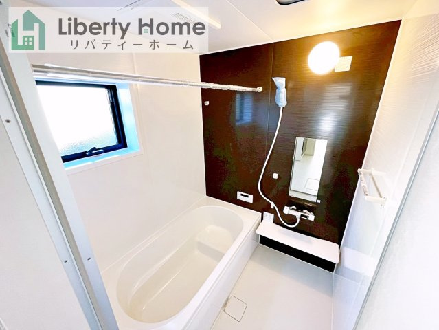 小美玉市清風台団地5期　新築戸建の浴室