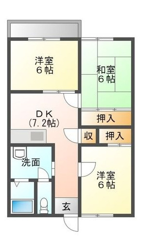ミューズイン北山の間取り