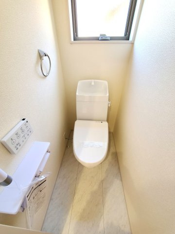 三郷市　戸ケ崎3丁目　新築戸建　全10棟のトイレ|トイレもきれいです