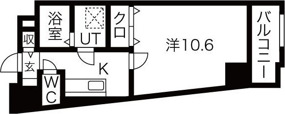 リジェールロワイヤルの間取り