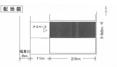 【区画図】 | 都築区池辺町貸工場・倉庫