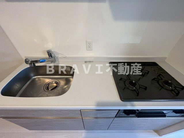 シスネ難波宮 BRAVI不動産のキッチン