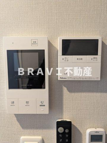 シスネ難波宮 BRAVI不動産のセキュリティ
