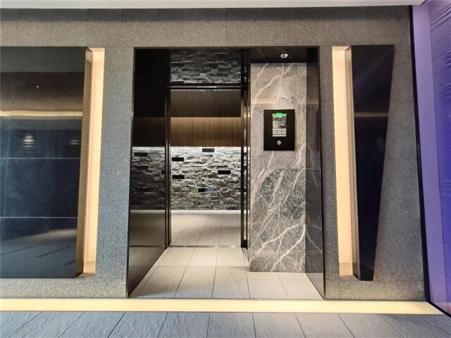 S-RESIDENCE城東SEVERのエントランス