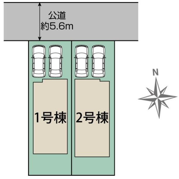 千葉市花見川区さつきが丘１丁目の区画図